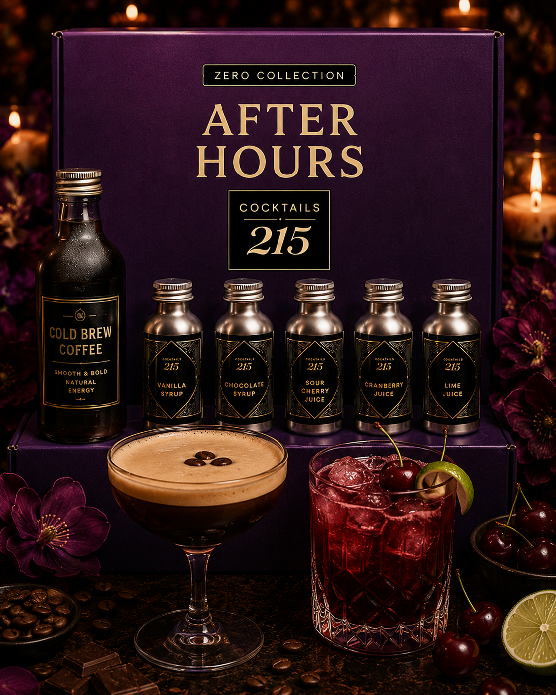 After Hours - Zero Collection cocktail box