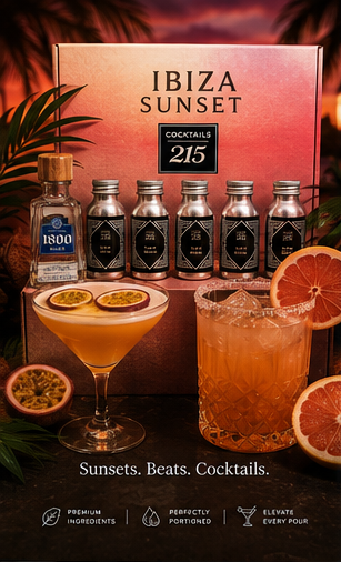 Ibiza Sunset cocktail box