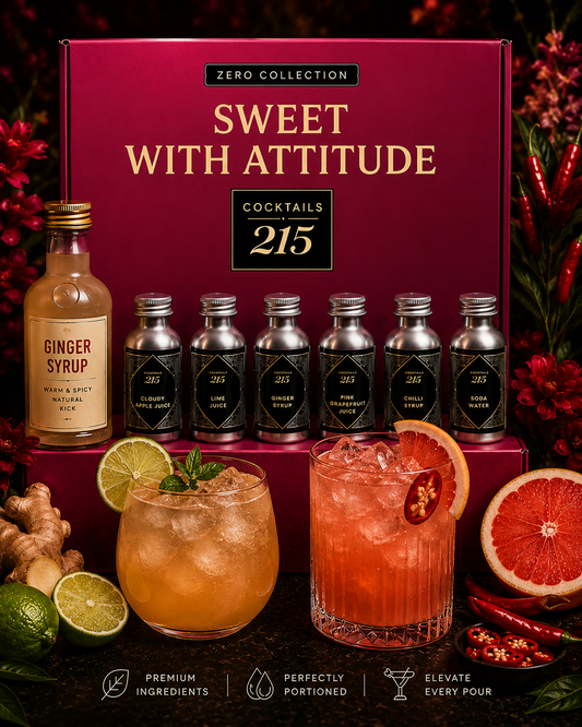 Sweet With Attitude - Zero Collection cocktail box