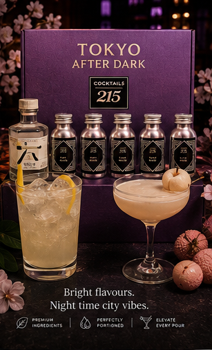 Tokyo After Dark cocktail box